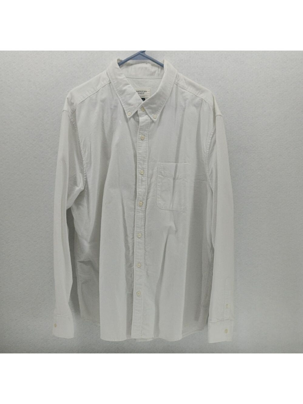 American Eagle Outfitters Classic White Casual Shirt